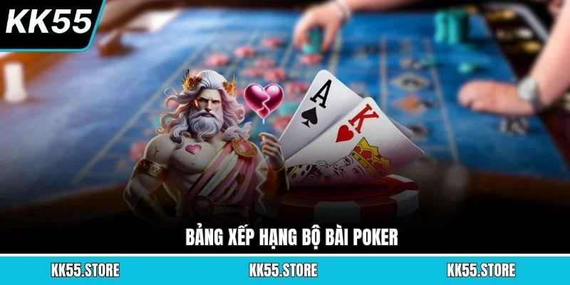 Bảng xếp hạng bộ bài Poker