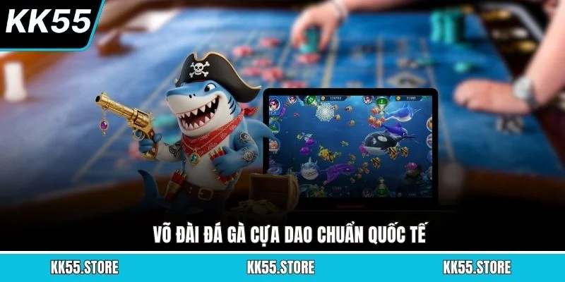 Võ đài đá gà cựa dao chuẩn quốc tế
